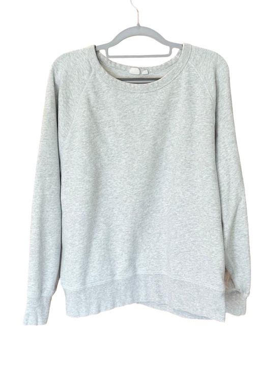 GAP Tops - GAP Women's Lightweight Crew Neck Sweatshirt  Gray Size Large